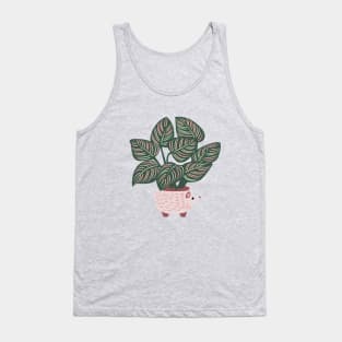 Hedgehog Calathea Tank Top